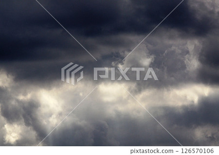 Stormy sky 126570106