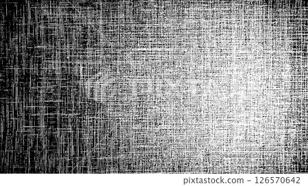 Ink-style vector texture resembling vintage linen. Black and white crosshatch background. Ink-style vector texture resembling vintage linen. Black and white crosshatch background. 126570642