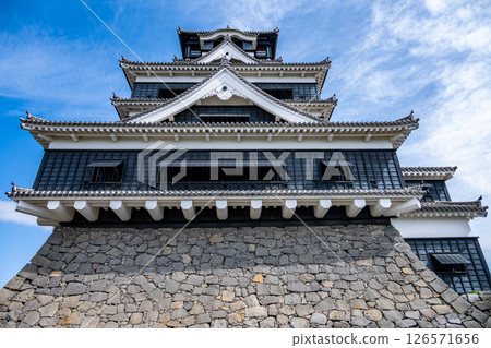 熊本城天守閣震後修復 熊本城天守閣震後修復 126571656