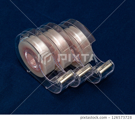 Sticky tape plastic dispensers 126573728