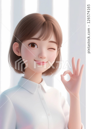 Woman illustration 126574165