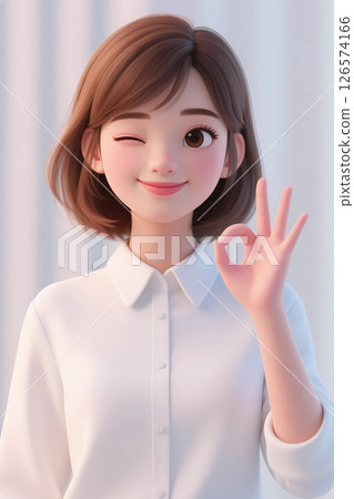 Woman illustration 126574166