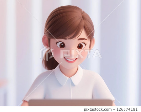 Woman illustration 126574181