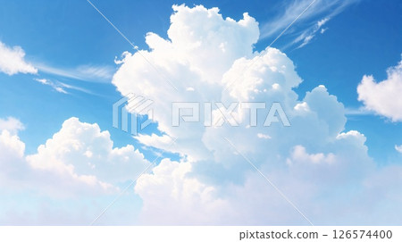 Fantasy sketch with pastels, dramatic light, soft clouds, and textured atmosphere. Fantasy sketch with pastels, dramatic light, soft clouds, and textured atmosphere. 126574400