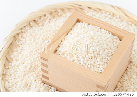 木盒裡的糯米特寫 木盒裡的糯米特寫 126574489