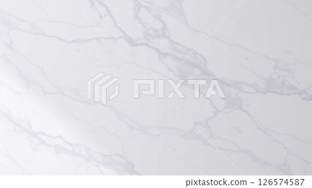 Pastel tones and brushstrokes merge with marble detail, lit to enhance structure and depth. 126574587