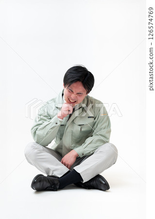 Male engineer in work clothes Male engineer in work clothes 126574769