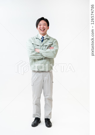 工作服的男工程師 工作服的男工程師 126574786