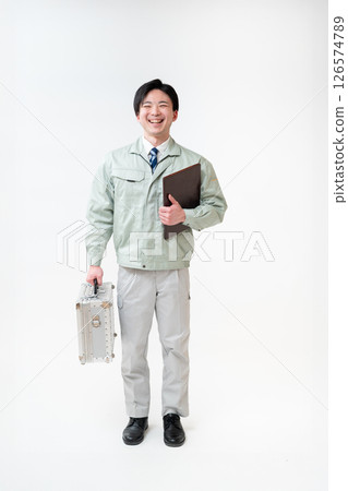 Male engineer in work clothes 126574789