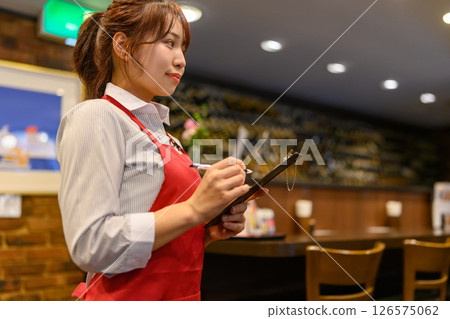 Work at a restaurant Work at a restaurant 126575062