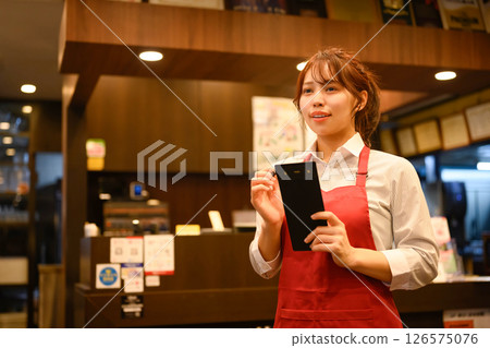 Work at a restaurant Work at a restaurant 126575076