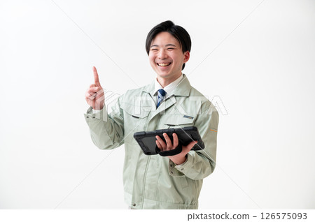 Male engineer in work clothes 126575093