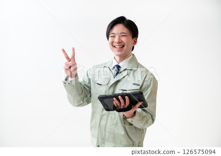 Male engineer in work clothes 126575094