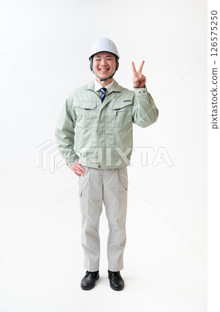 Male engineer in work clothes 126575250
