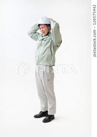 Male engineer in work clothes 126575442