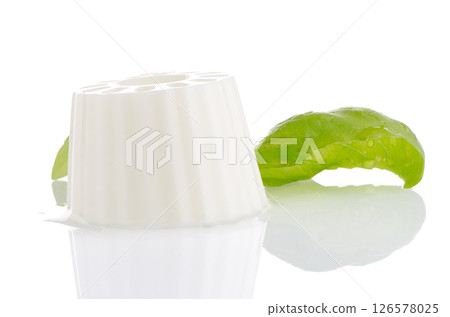White fresh cheese White fresh cheese 126578025