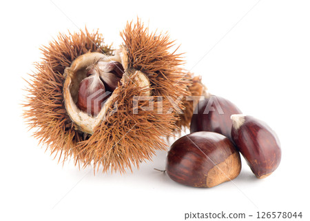 Chestnuts with shell Chestnuts with shell 126578044