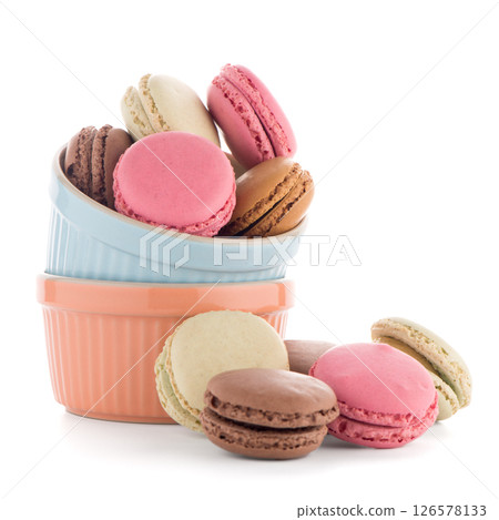 Colorful French Macarons Colorful French Macarons 126578133