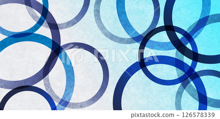 Blue circle technology pattern background Blue circle technology pattern background 126578339