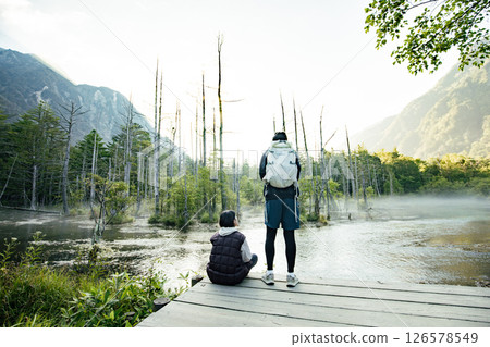 <Nagano> The magnificent views of Kamikochi: Dakezawa Marsh and Mt. Rokuhyaku <Nagano> The magnificent views of Kamikochi: Dakezawa Marsh and Mt. Rokuhyaku 126578549