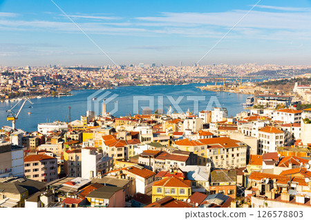 Aerial view of Istanbul 126578803