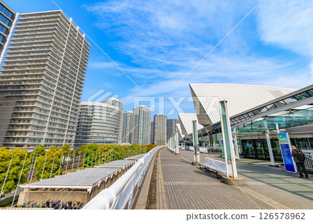 Kanagawa Prefecture, Yokohama City, Minato Mirai cityscape, Pacifico Yokohama Kanagawa Prefecture, Yokohama City, Minato Mirai cityscape, Pacifico Yokohama 126578962