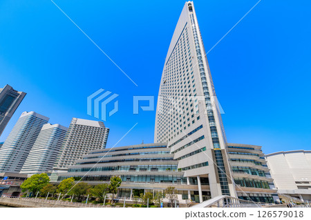 Yokohama Grand InterContinental Hotel, Minato Mirai cityscape, Yokohama, Kanagawa Prefecture 126579018