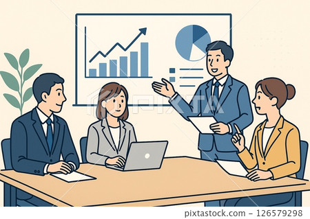 Meeting scenery Meeting scenery 126579298