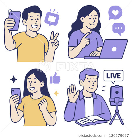 Engaging people using technology, social media, and communication Engaging people using technology, social media, and communication 126579657