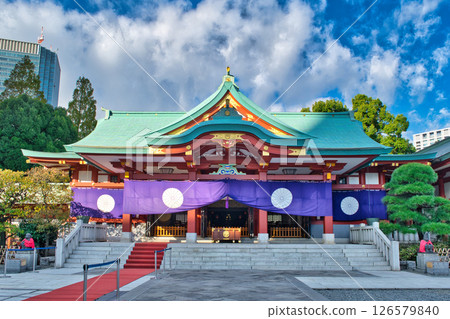 Main shrine of Sanno Hie Shrine, Chiyoda-ku, Tokyo Main shrine of Sanno Hie Shrine, Chiyoda-ku, Tokyo 126579840