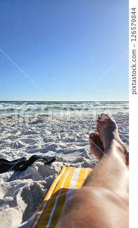 Relaxing Beach Getaway Sun, Sand, and Serenity for the Perfect Vacation Moment 126579844