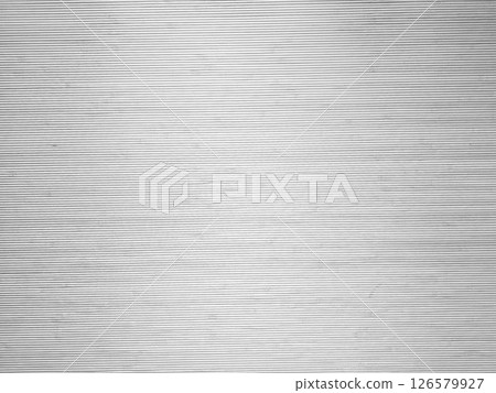White Horizontal Bamboo Wall Background with Light from the Top. White Horizontal Bamboo Wall Background with Light from the Top. 126579927