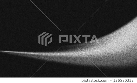 Black and white abstract noise light and shadow curve 126580332