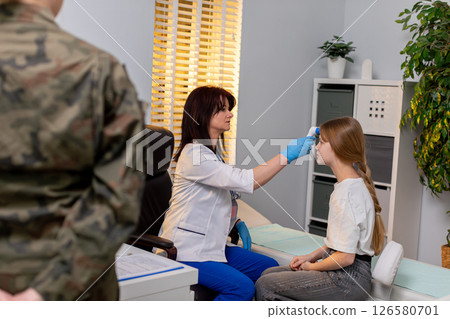 A comprehensive Health Checkup with a qualified Medical Professional in a Clinic Setting A comprehensive Health Checkup with a qualified Medical Professional in a Clinic Setting 126580701