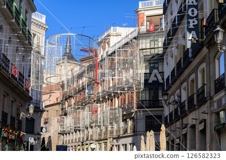 Beautiful cityscape of Madrid, Spain Beautiful cityscape of Madrid, Spain 126582323