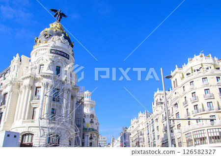 Beautiful cityscape of Madrid, Spain 126582327