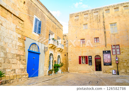 A beautiful view of Mdina, the oldest city in Malta 126582786