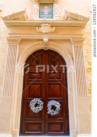 A beautiful view of Mdina, the oldest city in Malta 126582817
