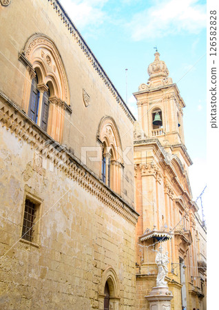 A beautiful view of Mdina, the oldest city in Malta A beautiful view of Mdina, the oldest city in Malta 126582828