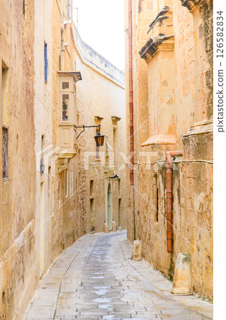 A beautiful view of Mdina, the oldest city in Malta A beautiful view of Mdina, the oldest city in Malta 126582834
