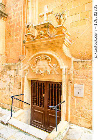 A beautiful view of Mdina, the oldest city in Malta 126582835