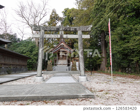 位於松江城內的松江神社的福德稻荷神社 126583420