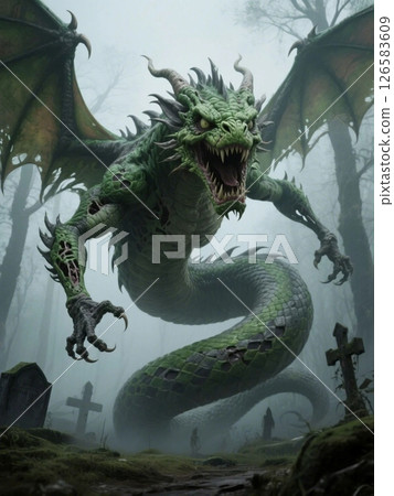 Zombie Dragon 126583609