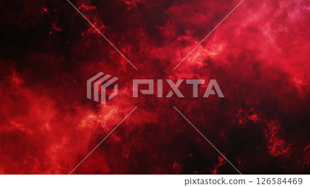 Image of red smoke, black background 126584469