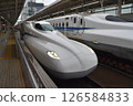 Nozomi Shinkansen bullet train 126584833