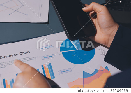 Expert woman asian female people review data number costing managerial account prepare monthly actual cost variance report at tax audit office. ESG sheet budget control ERP process service project. Expert woman asian female people review data number costing managerial account prepare monthly actual cost variance report at tax audit office. ESG sheet budget control ERP process service project. 126584989