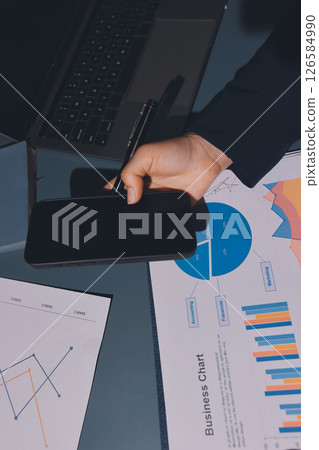 Expert woman asian female people review data number costing managerial account prepare monthly actual cost variance report at tax audit office. ESG sheet budget control ERP process service project. Expert woman asian female people review data number costing managerial account prepare monthly actual cost variance report at tax audit office. ESG sheet budget control ERP process service project. 126584990