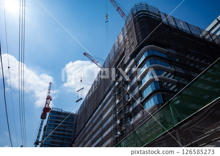 A view of Tokyo where apartment construction is underway Around Nakano Station 2024.04 a-1 A view of Tokyo where apartment construction is underway Around Nakano Station 2024.04 a-1 126585273