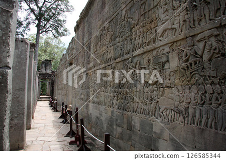 Angkor Thom Bayon Cambodia Siem Reap 126585344