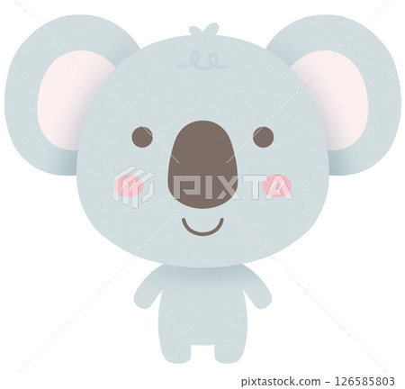 Cute Animal Koala Bear Kids Illustration style 126585803